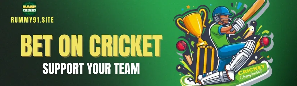 Cricket RUMMY91 Game – Play, Win, and Enjoy