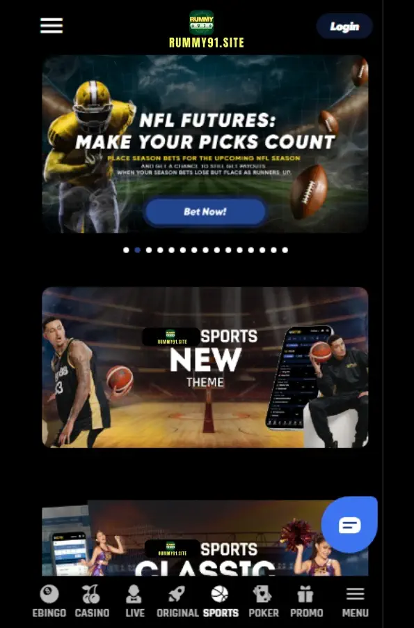 For smoother access, the mobile app offers one-tap login, instant notifications, and a user-friendly design. Follow these steps to RUMMY91 download on your device: